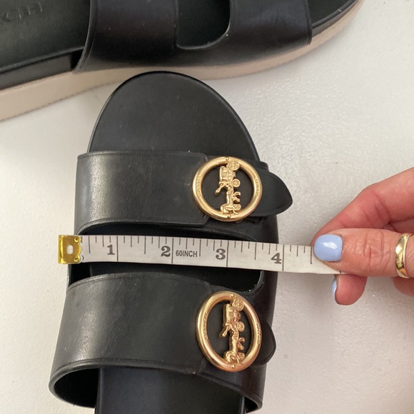 ❗️SOLD❗️Coach Black Gable Slides Size 7 - Picture 11 of 11